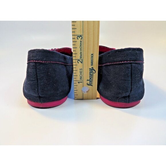 Unlisted Women's Flats Shoes 7M Blue Raspberry Kiltie Bow Casual Comfy Cushion - Picture 8 of 12